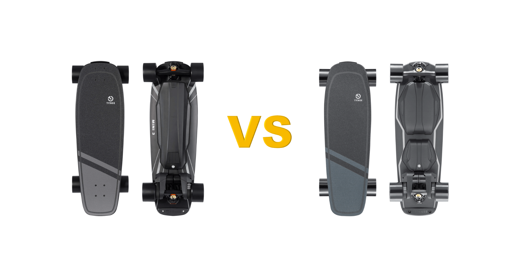 Tynee mini 3 electric skateboard VS Tynee mini 2 electric skateboard