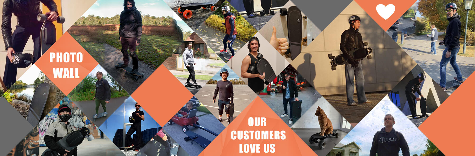 Tynee Electric Skateboard Customer Photos