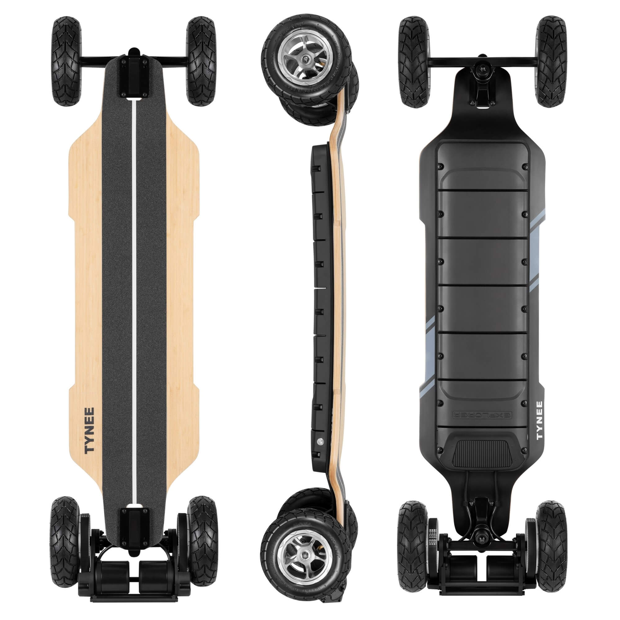 Tynee Board Explorer Best Off Road All Terrain Electric Skateboard Longboard